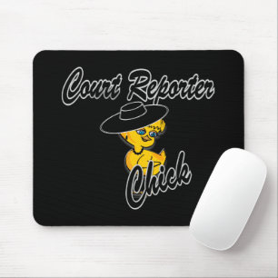 Court Reporter Chick #4 Mouse Mat