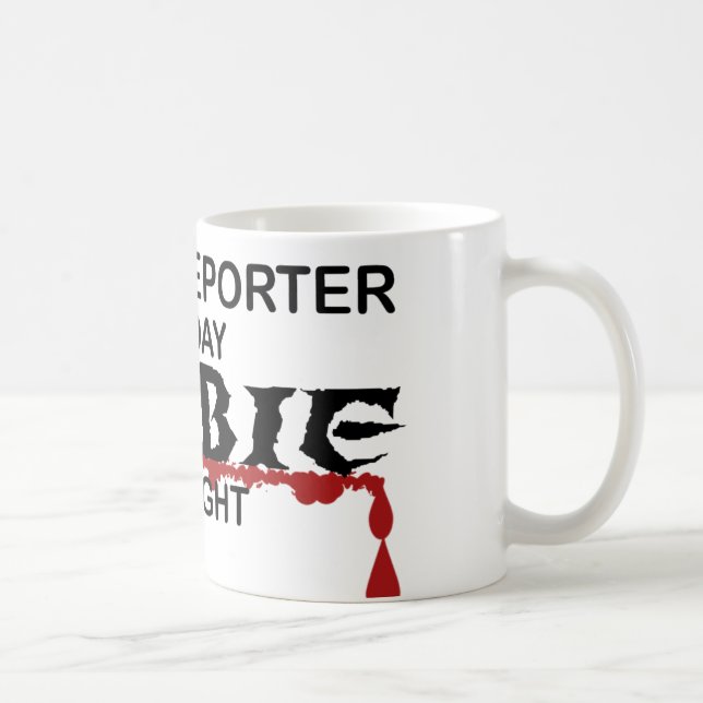 Court Reporter Zombie Coffee Mug (Right)