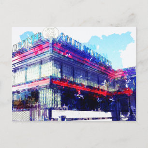 Court Square Diner New York Postcard
