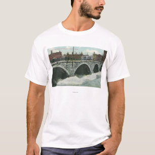 Court Street Bridge and Genesee at High Water T-Shirt