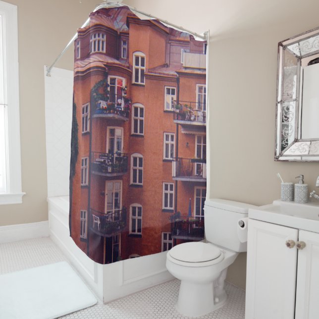 Court Yard Shower Curtain (In Situ)