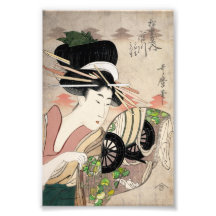 Courtesan Ichikawa of Matsuba Establishment