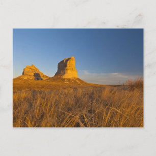 Courthouse and Jailhouse Rock near Bridgeport Postcard