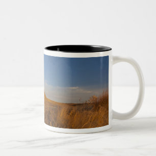 Courthouse and Jailhouse Rock near Bridgeport Two-Tone Coffee Mug