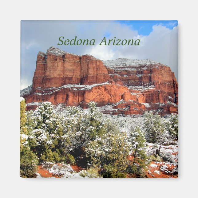 Courthouse Butte, Sedona Arizona Magnet (Front)