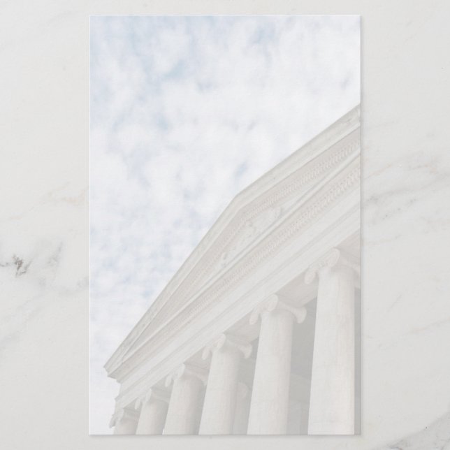 Courthouse Columns Stationery (Front)
