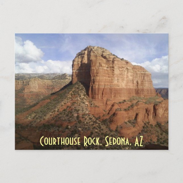 Courthouse Rock Postcard (Front)