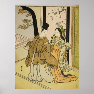 Courtier and Lady Poster
