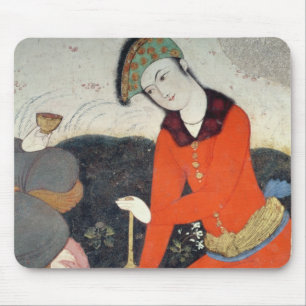 Courtier at the Court of Shah Abbas I Mouse Mat