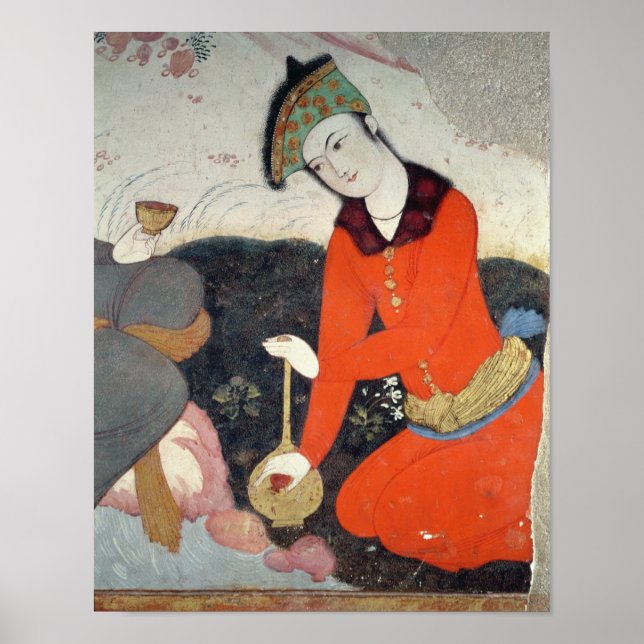 Courtier at the Court of Shah Abbas I Poster (Front)