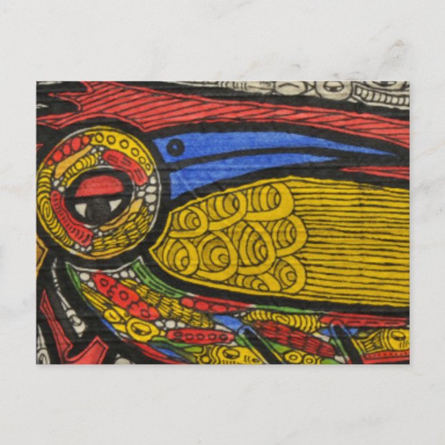 Courting Birds Postcard (Front)