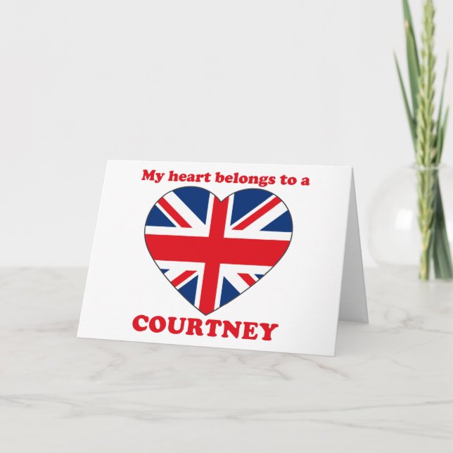 Courtney Holiday Card (Front)