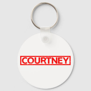 Courtney Stamp Key Ring