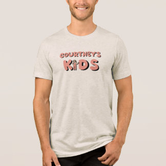 Courtney's Kids mens T-shirt Tri-Blend Shirt