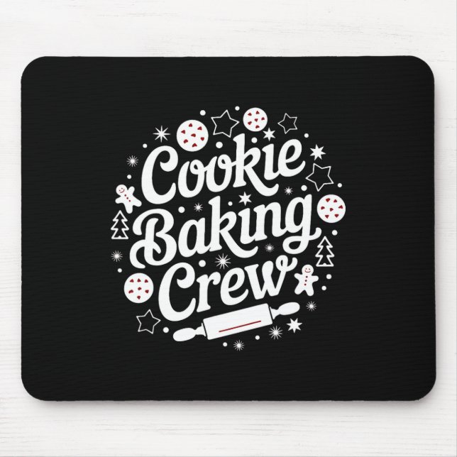 Courtney's Womens Matching Cookie Baking Crew  Mouse Mat (Front)