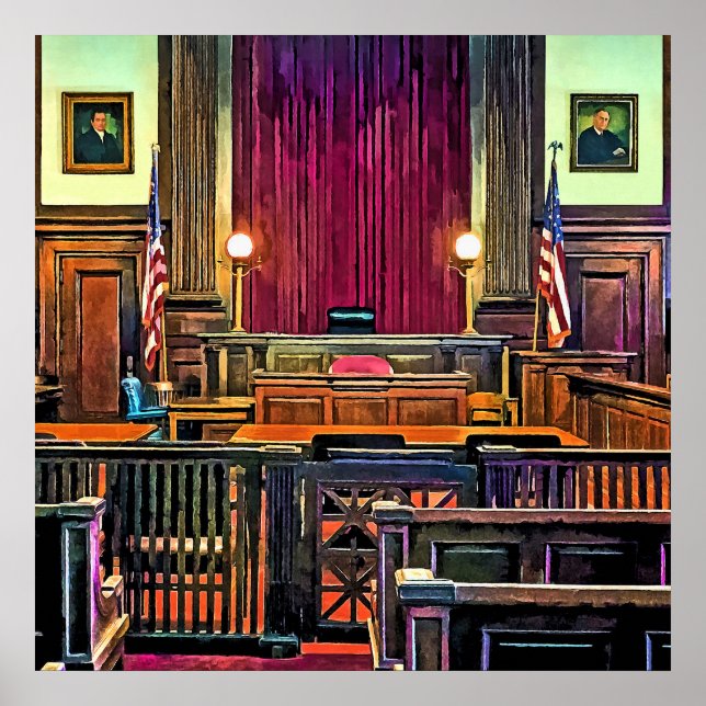 Courtroom Poster (Front)