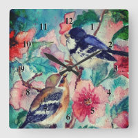 Courtship - Watercolor Painting -