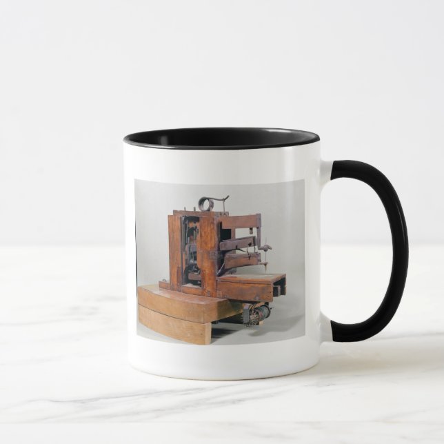 Couseuse', the first sewing machine, 1830 mug (Right)