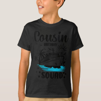 Cousin Birthday Squad 2024 Family Matching Group T-Shirt