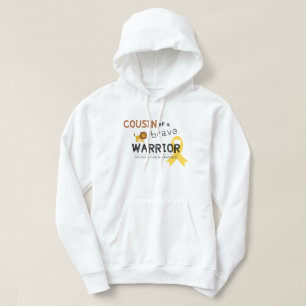 cousin brave warrior lion pullover hoodie 