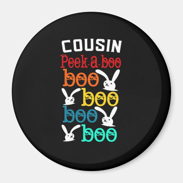 Cousin Bunny Game For Novelty Magnet (Front)