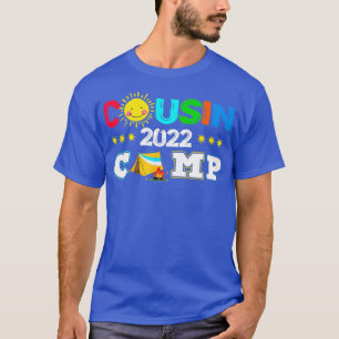 Cousin Camp 2022 Cousin Tribe Vacation Camping Gi T-Shirt