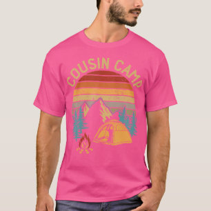 Cousin Camp 2022 Friends Summer Family Camping Vac T-Shirt