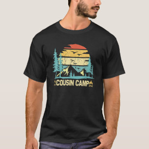 Cousin Camp 2022 Friends Summer Family Camping Vac T-Shirt