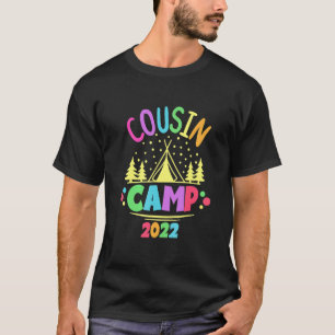Cousin Camp 2022 Grandma Grandpa Summer Camp T-Shirt