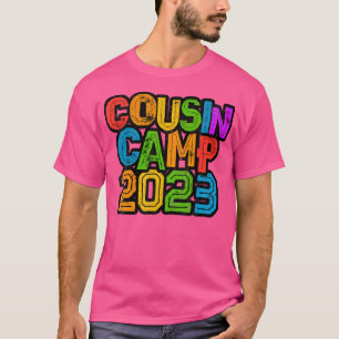 Cousin Camp 2023 Grandma Grandpa Sign Autographs S T-Shirt