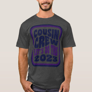 Cousin Camp 2023 Tie Dye amily Camping Summer Vaca T-Shirt