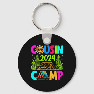 Cousin Camp 2024 Family Vacation Summer Camping Cr Key Ring