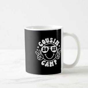 Cousin Camp 2025 Camper Camping Campfire Summer Va Coffee Mug