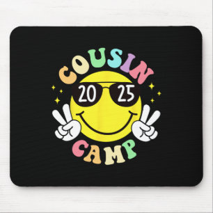 Cousin Camp 2025 Camping Campfire Summer Vacation Mouse Mat