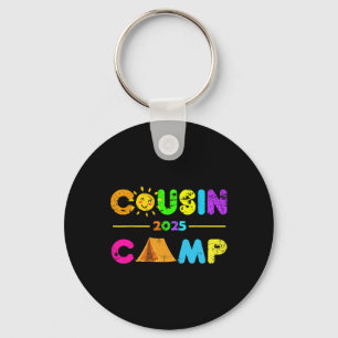 Cousin Camp 2025 Camping Summer Vacation 2025 Fami Key Ring