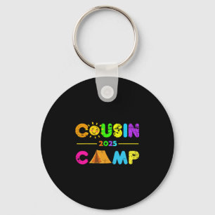 Cousin Camp 2025 Camping Summer Vacation 2025 Fami Key Ring