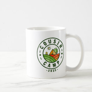 Cousin Camp 2025 Camping Tribe Summer Vacation _1 Coffee Mug