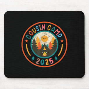 Cousin Camp 2025 Family Reunion Camping Adventure Mouse Mat