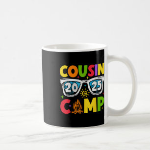 Cousin Camp 2025 Family Vacation Summer Camping Coffee Mug
