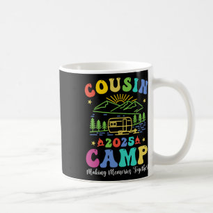 Cousin Camp 2025 Family Vacation Summer Camping Cr Coffee Mug