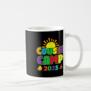 Cousin Camp 2025 Family Vacation Summer Camping Cr Coffee Mug