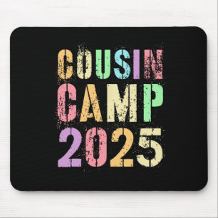 Cousin Camp 2025 Family Vacation Summer Camping Cr Mouse Mat