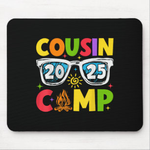 Cousin Camp 2025 Family Vacation Summer Camping Mouse Mat
