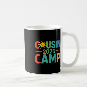 Cousin Camp 2025 Matching Outfit Outdoor Family Re Coffee Mug