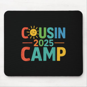 Cousin Camp 2025 Matching Outfit Outdoor Family Re Mouse Mat