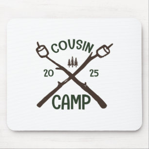 Cousin Camp 2025 Shirt Matching Group Camping Vaca Mouse Mat