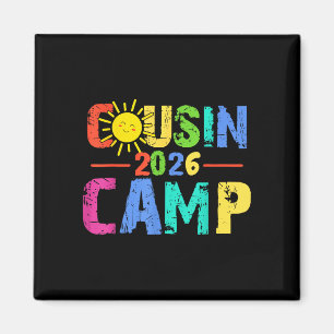 Cousin camp 2026 family vacation summer camping magnet