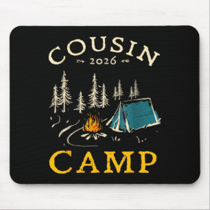 Cousin camp 2026 family vacation summer camping mouse mat