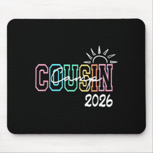 Cousin camp 2026 summer beach vacation family mouse mat