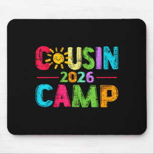 Cousin camp crew 2026 summer vacation beach family mouse mat